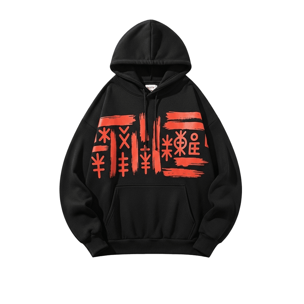 Norden Ascent Hoodie - Mountain Print